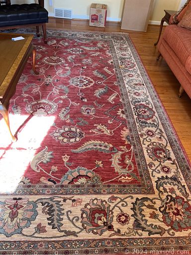 MaxSold Auction: This online auction features patio furniture, fire pit table, Weber grill, leather couch, area rugs, corner desk, printer, Fiestaware, small kitchen appliances, snow blowers, blowup kayak, treadmill, video game system, yard tools, golf clubs, buffet bar cabinet and much more!