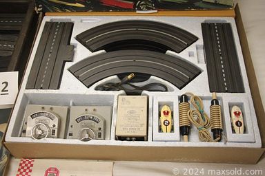 MaxSold Auction: This Charity/Fundraising online auction features vintage toys, antique perfume bottle, vintage Majolica jardiniere, vintage Japanese Lusterware, vintage slag glass lamp, cookie jar, gold jewelry, vintage hat pin collection, sports collectibles, coins, bank notes, souvenir spoons, rock/mineral collection, vintage marbles, vinyl records, art glass, ceramic/paper mache/wooden easter eggs, Depression glass, CDs, building toys, vintage sprinkle bottles, and much, much, more!!!