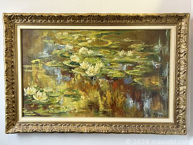 MaxSold Auction: This online auction features carved jade sculpture, art glass, Art Deco table lamp, electric guitar, wood carvings, novel teapot, MCM table lamp, West German pottery, snuff jar, antique signal lantern, wood carved tribal mask, Toby mug, vintage enameled art, and much, much, more!!!