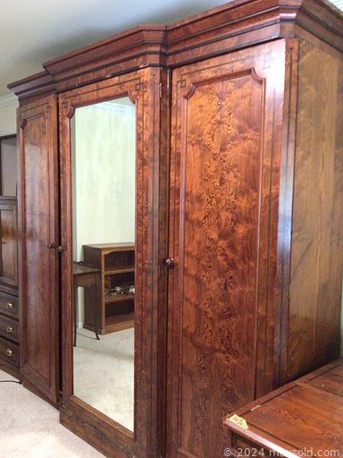 MaxSold Auction: This online auction includes 50” LG TV, furniture such as highboy dresser, antique armoire, garden benches, patio furniture, and wingback chairs, adult tricycle, yard art, houseplants, area rugs, vintage glassware, stoneware, small kitchen appliances, and much more!