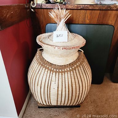 MaxSold Auction: This online auction features ping pong table, figurines, vintage blue & white porcelain, Moroccan tea set, generator, BBQ grill, patio furniture, yard tools, power & hand tools, power washer, trolling motor, TV, area rug & runner, art glass, wood figurines, games, upright piano, Asian inspired cabinet, accent rugs, sleigh bed, stereo system, and much more!!