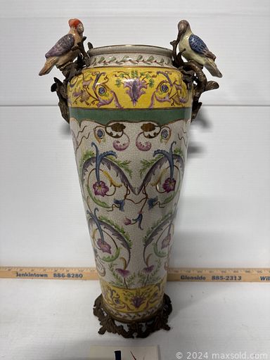 MaxSold Auction: This online auction features watches, vintage Pyrex, sports memorabilia, Funko Pops, Tom Nicholas lithographs, costume jewelry, Roseville pottery, vinyl records, Longaberger baskets, Blenko glass, antique trivets, metal wall art, DVDs, bar stools, art pottery, decanters, Inuit carvings, sewing machines, diecast cars, Hess trucks, sports trading cards, coins, board games, power & hand tools, folding art screen, African artwork, art glass, printer, Eames chairs, office supplies, karaoke machines, metal signs, air compressor, puzzles, TV, and much, much, more!!!