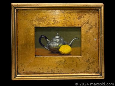 MaxSold Auction: This online auction includes a vintage 18k ring, charm bracelets, sterling necklace, brooches and others, Faberge style egg, Dedham pottery, vintage Armenian pottery, Delft vase, ceramics, cribbage board, Charles Dickens minis, stained glass window hanging, antique brassware, wall art, vintage lighters, Hess toy trucks, salt and pepper shakers, coin sets and much more!