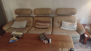 MaxSold Auction: This online auction features furniture such as file cabinets, teak coffee table, dining set, media cabinet, patio loungers, loveseat, MCM table, nightstands, Danish end table, MCM cabinet, chest, leather MCM seating, oak nightstands, media cabinet and more, Xbox 360, laundry supplies, lighting, books, LPs, kitchenware, vintage Singer sewing machine,Nokian tires, sewing supplies, linens, toys, Hummel figures, accessories, German pottery, WIllow tree angels, rugs, grandfather clocks, Rosenthal, pottery, tools, holiday decor, vintage games and much more!