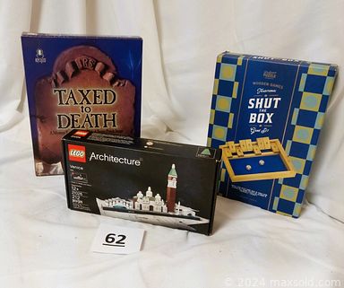 MaxSold Auction: This Charity/Fundraising online auction features framed wall art, crystal bowls, golf clubs, small kitchen appliances, vintage board games, jewelry, vintage manicure set, baptismal gowns, decanter set, Boyd’s Bears, rooster collection, pet products, birdhouses, toys, vintage clogs and much more!