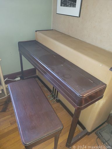 MaxSold Auction: This online auction features Franciscan china set, depression glass, Russel Wright dishware, Haywood Wakefield furniture, small kitchen appliance, cat figurines, state souvenirs, Hummel plates, art pottery, craft stamp supplies, Asian-inspired ceramics, office supplies, Lladro figurines, office electronics, pet products, toys, sewing machine, puzzles, games, scrapbooking supplies, outdoor furniture, riding mower, wood play set, window AC units, TV, upright piano and much more!