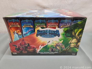 MaxSold Auction: This online auction features Lightseekers Kindred cards, children’s books, DVDs, toys, video game systems & games, Legos, die-cast vehicles, sports trading cards, vintage metal sculpture, vinyl records, new women’s clothing, Warhammer cards, trains, craft supplies, puzzles, kids shoes, baby-themed planters, yarn, vinyl records, vintage books, and much, much, more!!!