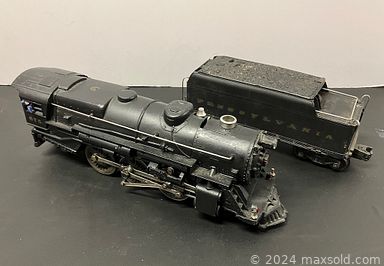 MaxSold Auction: This online auction features trains such as locomotives, Lionel diesel switcher, rail cars, cabooses, freight cars, K-line cars, industrial rail cars, flat boxes, passenger cars,  and signed lithography, transformers/sound, train accessories, train tracks, and much, much, more!!