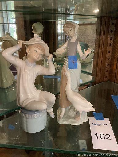 MaxSold Auction: This online auction features vintage spice container collection, stained glass table lamp, TV, area rugs, doll houses, Little Souls dolls, Uranium glass, Fiestaware, small kitchen appliances, antique birdhouses, Lladro statues, suit of armor, leather armchairs, roulette wheel, vinyl records, perfume bottles, buttons, quilts, antique desk, antique books, vintage watch parts, ukelin, pocket watches, mantel clocks, hand tools, autoharp, antique roll top desk, yard decor,  generator, and much more!