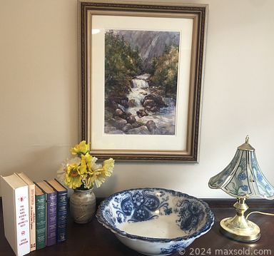 MaxSold Auction: This online auction features sofa & loveseat, art pottery, framed wall art, figurines, teacup/saucer sets, small kitchen appliances, decorative plates, art supplies, vanity, collector plates & spoons, oak bedroom furniture, stein, shelving units, vintage roll top desk, TV, vinyl records, wine making supplies, power & hand tools, ping pong table, mini-fridge, musical instruments, camping gear, golf clubs, sewing machines, jewelry and much more!