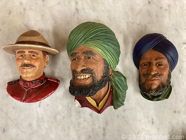 MaxSold Auction: This online auction includes vintage Fire King, Pyrex, Federal Glass, Fiestaware and other dishware, vintage Tupperware, Chalkware wall decor, vintage McCoy planter, Blue Mountain pottery, brownie camera, Goebel cat figurine, Blaupunkt stereo and other electronics, Royal Winton and other china, vintage tins, Spode thimbles, Bossons heads, stained glass lampshades, Pantry Parade tomato cookie jar, vases, crockery, beer steins, Delft and much more!