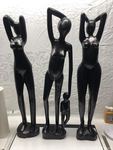 MaxSold Auction: This online auction features wooden masks & statues, nesting dolls, raw stones, telescope, art glass, vintage toys, vintage books, perfume bottle, Buddha statues, collector plates, camera, binoculars, watches, comics, Nascar cards, sports trading cards, coins, medallions, banknotes, DVDs, video games, stamps, and much, much, more!!