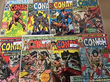 MaxSold Auction: This online auction features comics from Wolverine, Daredevil, Punisher, Suicide Squad and others, vintage tabletop Pinball, vinyl records, vintage Fisher price toys, Star Wars, Robo-Alive, Batman and other figures, vintage board games, trading cards, blu-rays, Viewmaster reels, Wade figurines, storage containers, Lego, vintage Ottawa Rough Riders cap, coins, vintage sterling, Ouija board, movie art prints and much more!