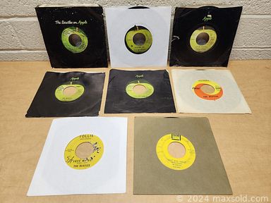 MaxSold Auction: This online auction features vintage coin bank, cameras, games, decanter, flatware case, patriotic buttons and keychains, vintage NFL stamps, trading cards, comics, vintage typewriter, dishes, LPs, commemorative coins, foreign coins, tool chest cabinet, power tools, canopy, steins, Disney books, clothing, sweaters, Kurt Adler - Santa figurine, scarves, electric scooter and much more.