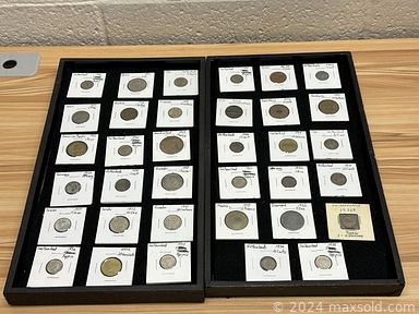 MaxSold Auction: This online auction features NIB Toy, vinyl records, posters, art glass, coins, area rugs, garment racks, yarn, wood chipper, room divider, patio umbrella, battery chargers, collectors plates, beads, milk glass, DVDs, new beauty products, fabric, new jewelry and much more!