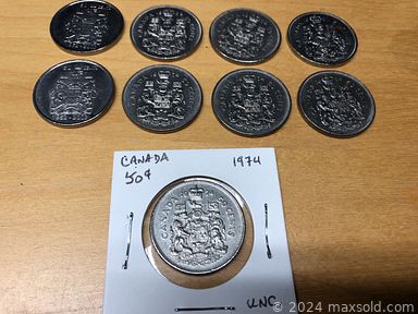 MaxSold Auction: This online auction includes jewelry, accessories, posters, decor, scout medallion, coins, vintage 1881 Rogers silverplated teapot and other silverplated items, Depression glass, brown glassware, vintage cameras, comic books, wrestling figures and other toys, board games, vintage keychains, Royal Doulton figurines, electronics, vintage telephones, classical records, books, brassware, cowboy boots, wall art, seasonal decor, vintage hard plastic lifesaver, train set, vintage dresser, hockey cards and other memorabilia, vintage copper pots, Blue Mountain pottery, lamps and many more!