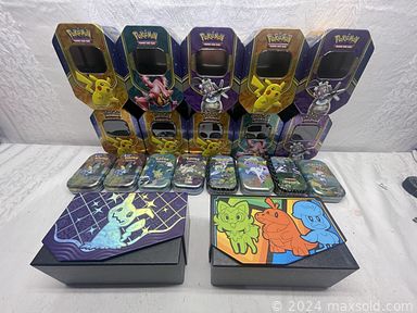 MaxSold Auction: This online auction features Pokemon collectibles, gaming gear, craft supplies, vinyl records, DVDs, comics, vintage model kits, video game consoles, accessories, & games, board games, collectible plates, Warhammer collectibles, pet products, new ladies clothing & shoes, stamps, The Royals collectibles, vintage books, power & hand tools, and much, much, more!!!