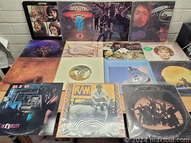 MaxSold Auction: This online auction features Jewelry, Hand Tools, Art Pottery, LPs, Coins, Mantle Clock, Bar Mirrors, Sports Trading Cards, Comics, Vintage Pyrex, Milk Glass, Toys, Board Games, River Road Buildings, Kids Books, Steins, Stamps, Dolls, Collector Plates and much more!