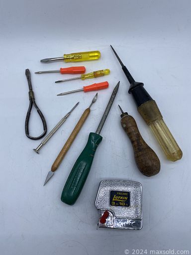 MaxSold Auction: This online auction features bar fridge, office chair, vintage salt & pepper shakers, hand tools, hardware, souvenir spoons, ruby glass, vintage pin buttons, vintage match collection, Avon aftershave bottles, teacup/saucer sets, milk glass, collector plates, art glass, watches, holiday tins, bottle opener collection, jewelry, sports photos and much more!