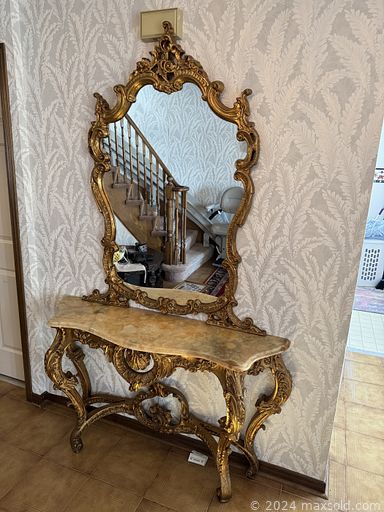 MaxSold Auction: This online auction features Tiffany-style lamp, vintage teak stereo cabinet, teacup/saucer sets, carved wood tables, Satsuma teapot, collectible spoons, ceramic bouquets, cuckoo clock, stained glass windows, Wurlitzer jukebox, beer steins, bedroom sets, TV,  exercise equipment, area rugs, metal wall art, and much, much, more!!!