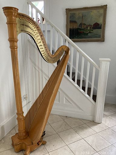 MaxSold Auction: This online auction includes furniture such as an antique Georgian mahogany secretaire, French Empire daybed, Midcentury bedframe, walnut dresser and others, Japanese pottery, Wedgwood, Limoges, Hammersley, Aynsley and other china, clothing, accessories, lamps, vintage car advertisements, flatware, Royal Doulton figurines, wall art, coach lamps, 35mm cameras, handpainted vases and jars, Matchbox toy cars, silverplate, figures, comic books, antique ink wells, Singer sewing machine, stained glass windows and many more!