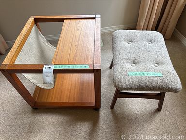 MaxSold Auction: This online auction features garden pots, garden art, camping supplies, refrigerator, pressure washers, craft supplies, women’s clothing & shoes, office supplies, teak furniture, metal wall art, wall masks, Hummels, area rug, stained glass panel, art pottery, small kitchen appliances, garden tools, lawnmower, patio furniture, compressor, chainsaw, power & hand tools, dehumidifier, hardware, fishing gear, and more!