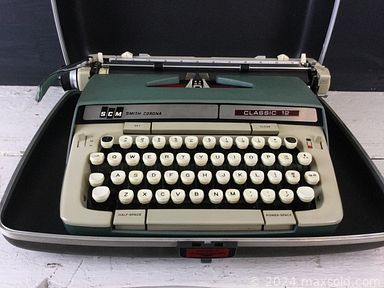 MaxSold Auction: This online auction includes furniture such as an MCM Beauchemin Bros table, vintage nightstand, MCM chairs and others, crystalware, kitchenware, small kitchen appliances, linens, manual typewriter, Workmate Hobbycrafter, chandelier, Craftsman snow thrower, Ion turntable, vintage suitcases, milk can, baskets, cleaning tools, valet stand, books, artworks, decor, vintage tins, baskets, pottery, molds and much more!