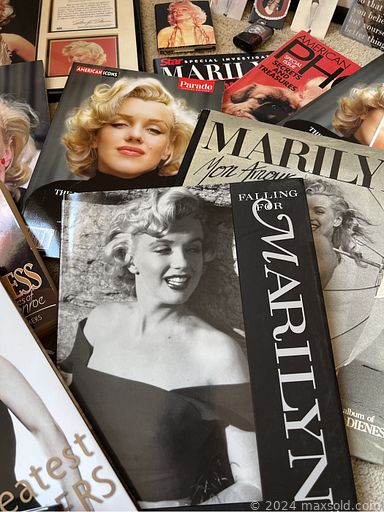 MaxSold Auction: This online auction includes furniture such as a leather sofa, wood side tables, leather chair, ottoman, glass dining table, TV stand, baker’s rack, four-poster bed, wood desk, office chair, wood bookcase, Broyhill sofa and others, Epiphone electric guitars, decor, kitchenware, small kitchen appliances, lamps, linens, cleaning supplies, Lionel and American Flyer trains, Marilyn Monroe memorabilia, books, weightlifting benches, plastic tubs, seasonal decor, cameras, Callaway golf clubs, electronics, wall art, Van Briggle pieces, McFarland sports figures, vintage toys, Member’s Mark 4 burner grill and more!