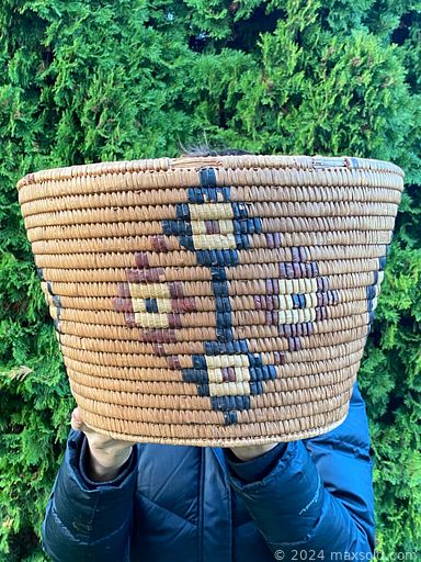 MaxSold Auction: This online auction features Indigenous art, jewelry, & baskets, art pottery, New Guinea painted shields, Mexico Taxco silver, sterling silver jewelry, Chinese seal stamp, antique Asian jewelry, antique jewelry, vinyl records, antique silk paintings, soapstone sculptures, MCM starburst clock, cranberry glass, banknotes, antique clay teapot, tapa cloths, antique Cloisonne vase, snuff bottle, Asian scroll paintings, gemstone jewelry, and much, much, more!!!