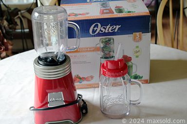 MaxSold Auction: This online auction features jewelry, artwork, furniture, lamps, collectibles, small kitchen appliances, cameras, stemware, phones, Cuisinart, Asian motif side table, paper shredder, books, mugs, Wedgewood \"Rosedale\" plates, BBq grill, sheets and pillowcases, beddings, suitcases, CDs, DVDs, VHS, towels, Yamaha acoustic guitar, baby stroller, footwear, vintage stone chess set, bags weights, trikes, bicycle, vacuum, gardening tools, tools and much more!