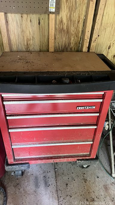 MaxSold Auction: This online auction features compressor, vintage lanterns, rolling tool chest, small kitchen appliances, garden art, power tools, decorative plates, arrowheads, DVDs, vintage stoneware bottles, vintage stroller, art pottery, vintage stoneware jugs, vintage wood toys, Hess trucks, nesting dolls and much more!