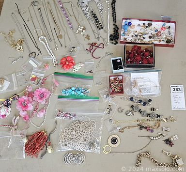 MaxSold Auction: This online auction features, Lenox, Jewelry, Dale Tiffany Lamps, Tools, Collectibles, Fishing, Cast Iron Door Stops, Outdoor Decor, Electronics, Primitives, Folk Art, Records, CDs, Toys, Small Kitchen Appliances, Candles, Doll Houses w/Accessories, Weight Bench, Mid Century, Antique Piano Stool, Stained Glass, Thomas Kinkade, VHS/DVD, Sony Surround Sound, TV, Ice Cream Parlor Chairs, Crafting Supplies, Crochet Kits, Rooster Collection, Watermelon Collection, Coca Cola Collectibles, Books, Kenwood Stereo System, Christmas, Red Hat Society, Ethan Allen Furniture, Art Glass, Needlepoint, Fitness Gear, Live Plants, Boyds Bears, Dolls, Finger Vases, Birdhouses, Milk Glass, Tea Cart and much more.