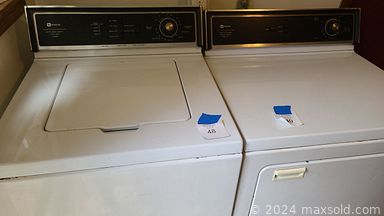 MaxSold Auction: This online auction features jeans, art glass, movie posters, Hawaiian vase, vintage cookie jar, sewing machine, antique rocker, jewelry, washer, dryer, BBQ grill, wood ship model, Coca-Cola mirror, guitar, mantel clock, Sandy Pemberton wood canes, collectible Japanese saucers, handbags, pet products, exercise equipment, camping gear, suitcases, garden art, paving bricks and much more!