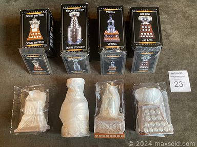 MaxSold Auction: This online auction features sports trading cards & collectibles, banknotes, Star Wars collectibles, vintage magazines, die-cast vehicles, new fitness gear and much more!