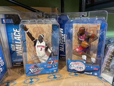 MaxSold Auction: This online auction features wall sculpture, La-Z-Boy recliners, TV, small kitchen appliances, exercise equipment, antique sewing machine, jewelry armoire, vintage costume jewelry, board games, vintage toys, vintage rain lamp, antique vanity, secretary desk, vintage TV, vintage school lockers, NIB sports figures, salt & pepper shakers, hockey memorabilia, sports trading cards, fishing gear, fire pit, BBQ grill, patio furniture, hand & power tools and much more!