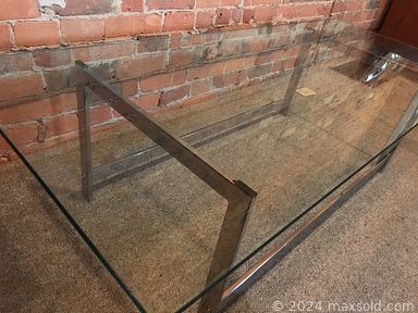 MaxSold Auction: This online auction features teak furniture, chrome & glass table, area rugs, stereo components, silver plate serving pieces, mahogany dining room & chairs, oil lamps, cameras, binoculars, David Roberts etchings, studio pottery, patio furniture, BBQ grill, Demi Tasse cups/saucers, art pottery, brass bed, women’s clothing & shoes and much more!