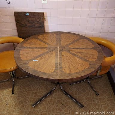 MaxSold Auction: This online auction includes furniture such as an entertainment unit, side table, dresser, shelving units, dining table, chairs, china hutch, loveseat and others, wall art, kitchenware, small kitchen appliances, lamps, vintage radio, Royal Hostess dinnerware, Rogers silverplated spoons, cleaning supplies, seasonal decor, sewing box, exerciser, vintage clothing, books, posters, hardware, cat tree, Razor buggy rider, Avigo bicycle, sconces, rug and much more!