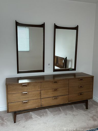 MaxSold Auction: This online auction includes an MCM dresser, desk, bookcase, chairs, wood cabinet, tea trolley, kitchen table and others, tools, hardware, pillars, decor, fans, vintage lights, china, kitchenware, small kitchen appliances, wood sculptures, oil lamps, wall art, decorative plates, Pentex camera, Dynamark snowblower, ladders and many more!