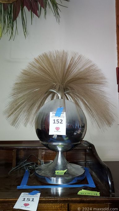 MaxSold Auction: This online auction features vintage plaster wall art, gothic furniture, Medieval knight statues, small kitchen appliances, Medieval swords, outerwear, Ukrainian eggs, MCM Jeanette glassware, steins, zodiac wall mirror, HO trains, DVDs, wolf statues, bar mirrors, new fireplace rugs, lawnmower, exercise equipment, jewelry, model ship and much more!