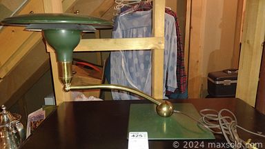 MaxSold Auction: This online auction features Norman Rockwell collectibles, vinyl records, vintage cameras, oil lamps, antique books, antique mantle clock, kitchenware, modular table/chair set, depression glass, tea cart, milk glass, teacup/saucer sets, art pottery, small kitchen appliances, women’s clothing, cedar chest, costume jewelry, vintage watches, office supplies & equipment, puzzles, camping gear, vintage sports, waders, exercise equipment, vintage dresser, art glass, antique brass bed, patio furniture, electric grill, power & hand tools, fishing tools and much more!