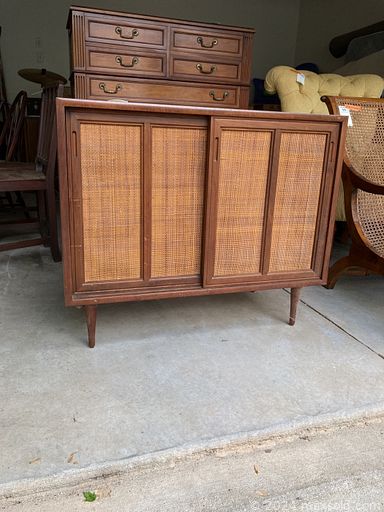 MaxSold Auction: This online auction features furniture such as an accent chair, sewing table, vintage chairs, Rway dresser, armchairs, sewing cabinet, coffee table, rocking chair, rolling basket, side table, couch, Sports Craft Air hockey table and others, books, records, electronics, kitchenware, small kitchen appliances, jewelry kit, linens, tins, lamps, wall art, picture frames, drum set, flooring, planters and much more!