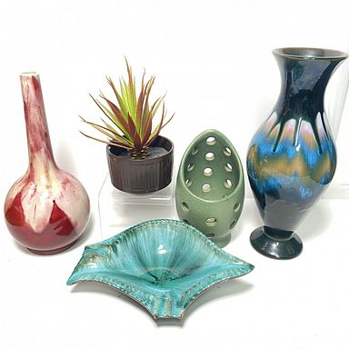 MaxSold Auction: This online auction features brass trays, Asian marionettes, Blue Willow plates, collector plates, vintage Pyrex, vintage cigar boxes, dollhouse furniture, Disney collectibles, Funko Pop!, Pokemon cards, cookie jar, games, animal figurines, art pottery, Japanese Chokin plates, antique etchings, uranium glass, beer steins, depression glass, fabric, vintage toys, pet products, and much, much, more!!!