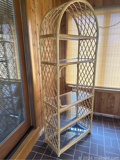 MaxSold Auction: This online auction includes signed artwork, vintage Pyrex, furniture such as antique cedar lined wardrobe, antique junior Hoosier cabinet, MCM tables, antique dining chairs, and rattan chairs, vintage fishing gear, power tools, vintage Christmas, kitchenware, vintage china, power tools and much more!