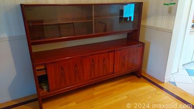 MaxSold Auction: This online auction features Royal Doulton, furniture such as La-Z-Boy recliner, wooden desk, MCM Skovby hutch, dining room table and chairs, lamps, books, HP laptop, Canon printer, DVDs, kitchenware, framed wall art and much more!