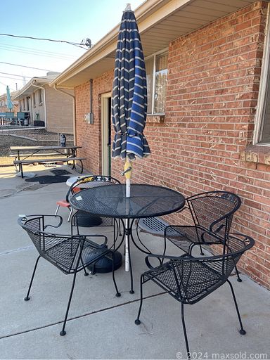 MaxSold Auction: This online auction features wall sculpture, La-Z-Boy recliners, TV, small kitchen appliances, exercise equipment, antique sewing machine, jewelry armoire, vintage costume jewelry, board games, vintage toys, vintage rain lamp, antique vanity, secretary desk, vintage TV, vintage school lockers, NIB sports figures, salt & pepper shakers, hockey memorabilia, sports trading cards, fishing gear, fire pit, BBQ grill, patio furniture, hand & power tools and much more!