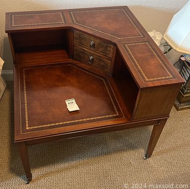 MaxSold Auction: This online auction features antique lamp, Victorian sofa chair, office supplies, jewelry chest, Dyson fans, Tiffany style lamp, leather recliner, Madame Alexander dolls, perfume bottles, women’s shoes & clothing, metal sculpture, Vera Bradley purses, and much, much, more!!