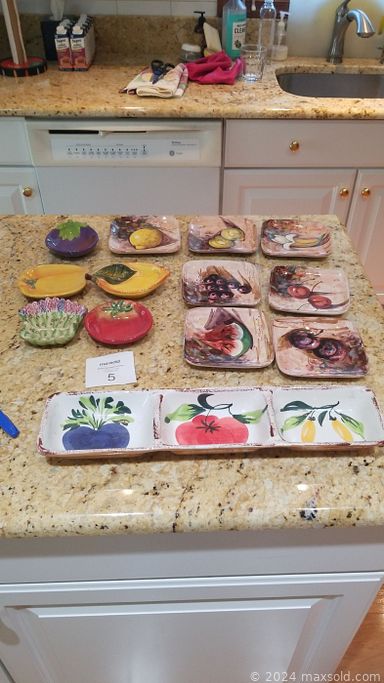 MaxSold Auction: This online auction features MC Italian porcelain, art glass, clown collection, Lladro & Royal Doulton figurines, etageres, dinette set, Stephen Kaye artwork, games, puzzles, small kitchen appliances, kitchen gadgets, Corningware, Pyrex, stereo components, TV, area rugs, painting supplies, power, hand & garden tools, costume jewelry, men’s shoes & clothing, sleeper sofa, fitness gear, ladders and much more!