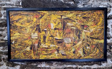 MaxSold Auction: This online auction features Harvey Guzzini arc lamp, vintage art pottery, guitar amps, Franz Gruber oil painting, Julian Ruggles Seavey Painting, art glass, brass chandelier, Balkan Brac guitar, Antique German stein, and much, much, more!!