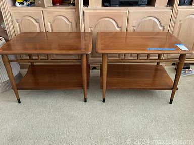 MaxSold Auction: This online auction features table & floor lamps, artificial plants, barstools, pet products, decorative wall plants, personal safe, yard tools, antique baby scale, small kitchen appliances, executive desk, art glass, binoculars, office supplies, and much more!