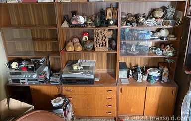 MaxSold Auction: This online auction features Tribal art, office supplies, drafting tables & flat file, vintage dolls & toys, bar stools, area/throw rugs, barrister bookcase, bookcases, board games, puzzles, jewelry, new journals, four poster bed frame, sewing machine, fabric, yarn, small kitchen appliances, art supplies, power & hand tools, antique tools, rocks & minerals, and much more!